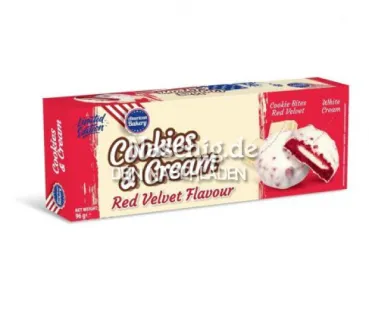 American Bakery Cookies & Cream Red Velvet 96g